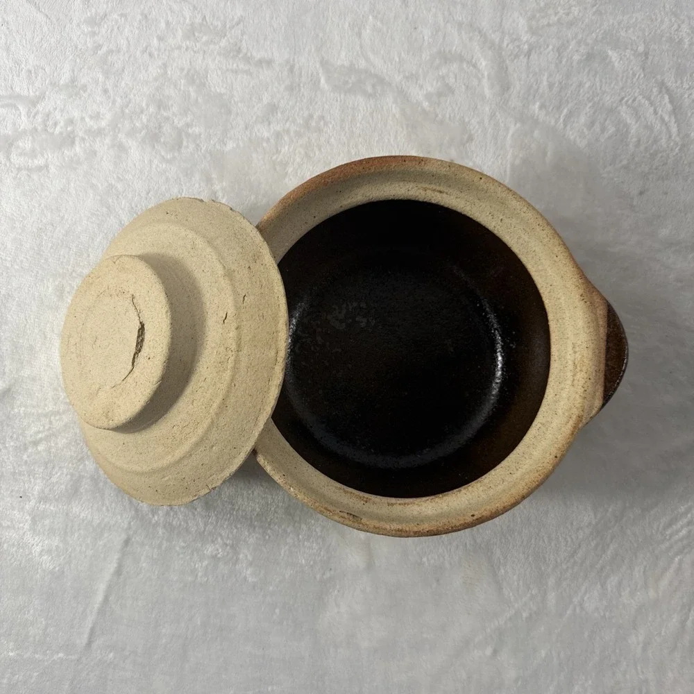 Traditional Japanese Donabe Clay Cooking Pot